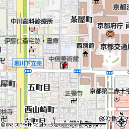 京都府京都市上京区西大路町136周辺の地図