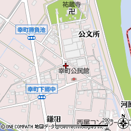 愛知県豊田市幸町下郷中32周辺の地図
