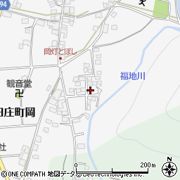 兵庫県西脇市黒田庄町岡1068-44周辺の地図