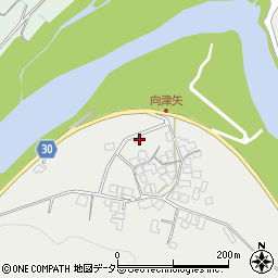 岡山県真庭市向津矢255-3周辺の地図