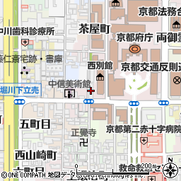 中西印刷株式会社周辺の地図