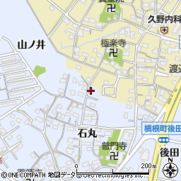 愛知県大府市横根町石丸133周辺の地図