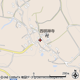 西明寺周辺の地図