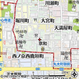 京都府京都市上京区行衛町461周辺の地図
