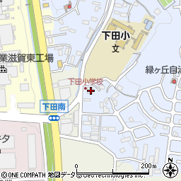 滋賀県湖南市下田2737-1周辺の地図