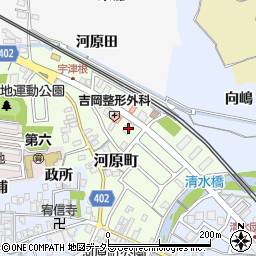 京都府亀岡市河原町188周辺の地図