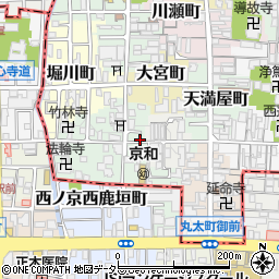 京都府京都市上京区突抜町436周辺の地図