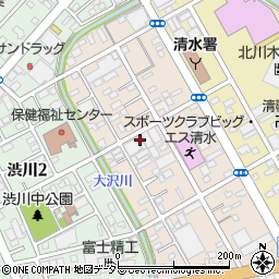 静岡県静岡市清水区西大曲町5-26周辺の地図