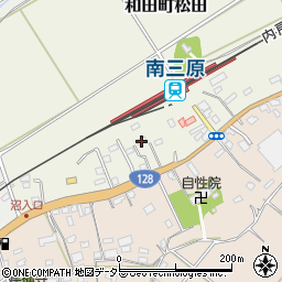千葉県南房総市和田町松田129周辺の地図