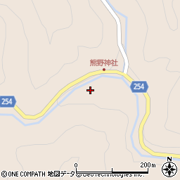 広島県庄原市西城町熊野1250周辺の地図