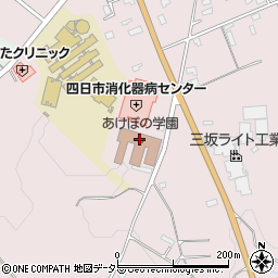 あけぼの学園周辺の地図