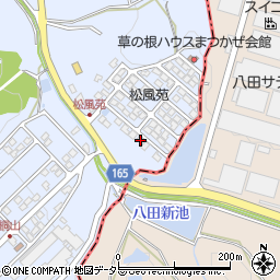 滋賀県湖南市下田4周辺の地図