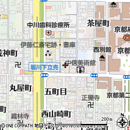 京都府京都市上京区東橋詰町181周辺の地図