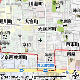 京都府京都市上京区突抜町425-11周辺の地図