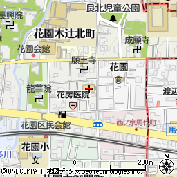 デイサービスジョイリハ京都花園周辺の地図