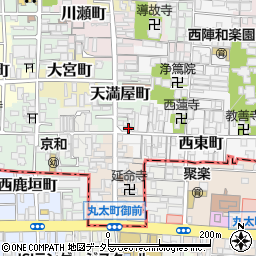 京都府京都市上京区西東町335周辺の地図