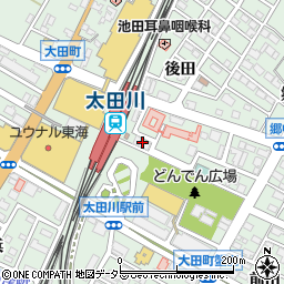 美容プラージュ太田川駅前店周辺の地図