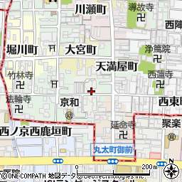 京都府京都市上京区突抜町425周辺の地図