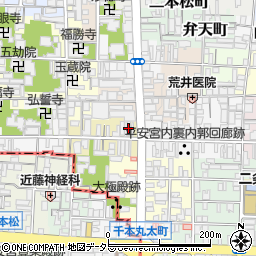 ＳＡＭＳＱＵＡＲＥ千本丸太町周辺の地図