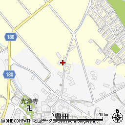 滋賀県蒲生郡日野町増田598周辺の地図