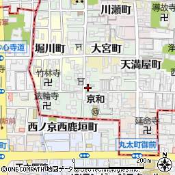 京都府京都市上京区行衛町463周辺の地図