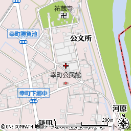愛知県豊田市幸町下郷中51周辺の地図