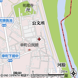 愛知県豊田市幸町下郷中91周辺の地図