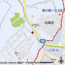 滋賀県湖南市下田1836-17周辺の地図