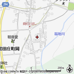 兵庫県西脇市黒田庄町岡1068-33周辺の地図