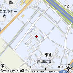 愛知県豊田市生駒町東山751-2周辺の地図