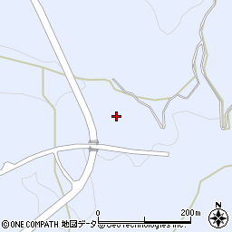 愛知県豊田市下山田代町（後山上切）周辺の地図