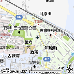 京都府亀岡市河原町78周辺の地図