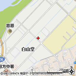 静岡県伊豆の国市白山堂623周辺の地図