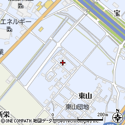 愛知県豊田市生駒町東山752周辺の地図