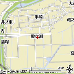 愛知県刈谷市泉田町殿ケ渕周辺の地図