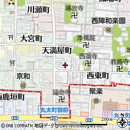 京都府京都市上京区西東町339周辺の地図