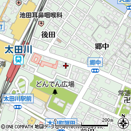 エイトクヤ大田川店周辺の地図