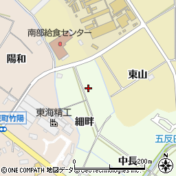 愛知県豊田市和会町（細畔）周辺の地図