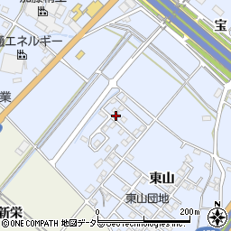 愛知県豊田市生駒町東山753周辺の地図
