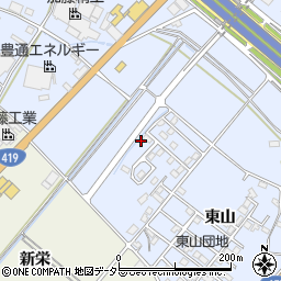 愛知県豊田市生駒町東山755周辺の地図