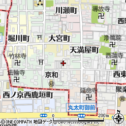 京都府京都市上京区突抜町425-19周辺の地図
