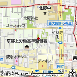 円町公園周辺の地図