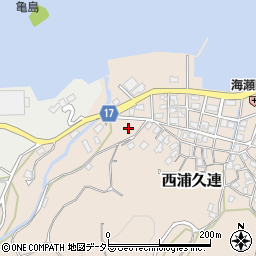 静岡県沼津市西浦久連9周辺の地図