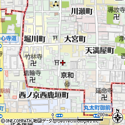 京都府京都市上京区行衛町467周辺の地図