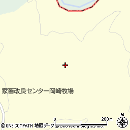愛知県岡崎市大柳町栗沢周辺の地図