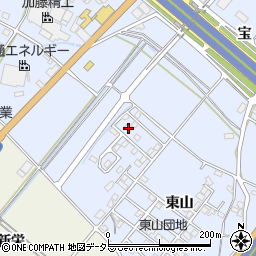愛知県豊田市生駒町東山753-1周辺の地図