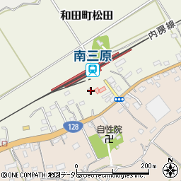 千葉県南房総市和田町松田139-4周辺の地図