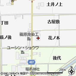 京都府亀岡市稗田野町太田花ノ木1周辺の地図