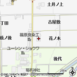 京都府亀岡市稗田野町太田花ノ木1周辺の地図