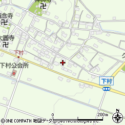 三重県三重郡菰野町下村1363周辺の地図
